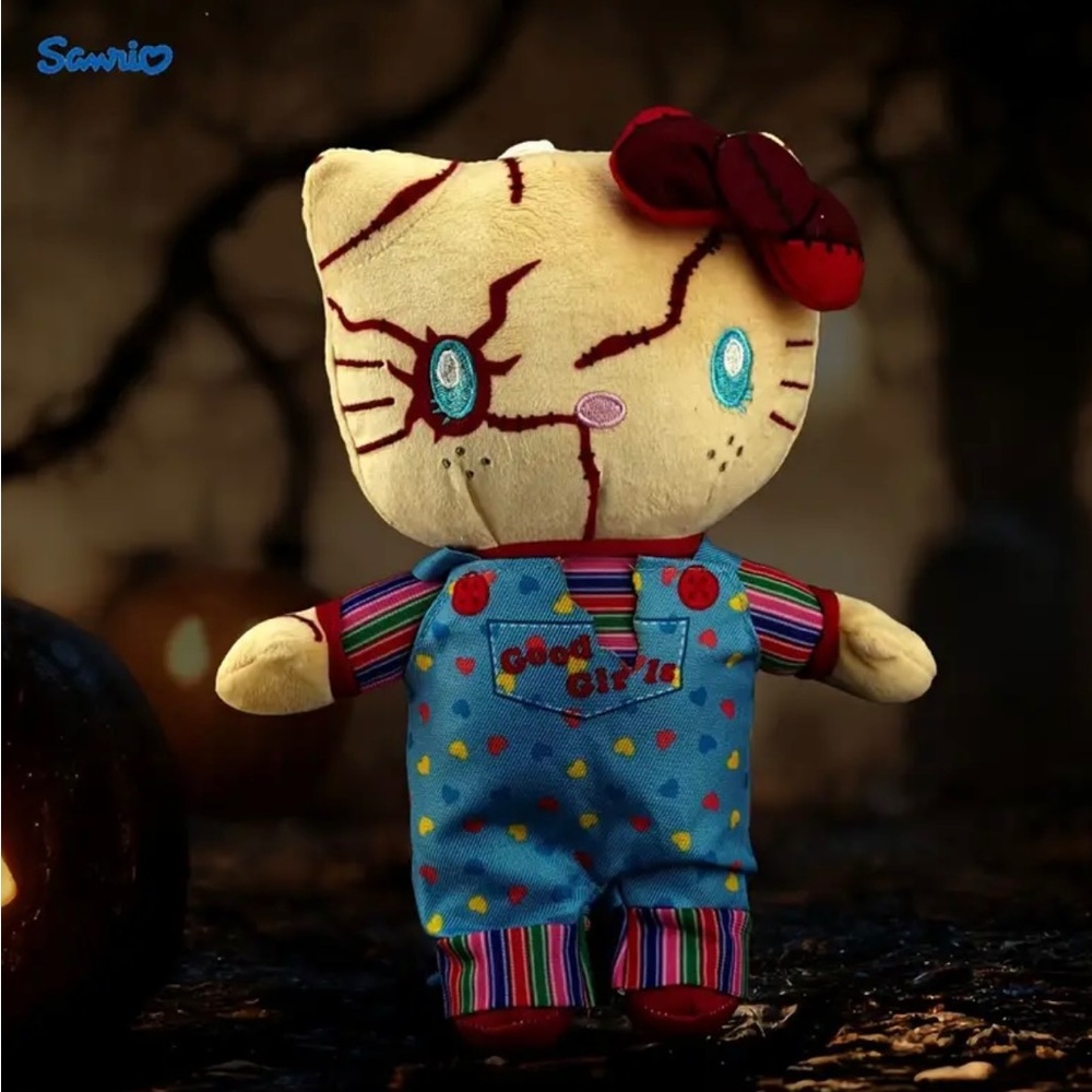 Hello Kitty x Chucky Halloween Plush